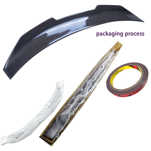 For B8 Sedan PSM Style Carbon Fiber Rear Spoiler Trunk Wing 2008-2011 - Product Image 6