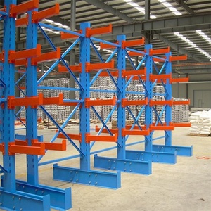 Étagère de stockage industrielle robuste sur mesure, cantilever simple/double face pour articles longs - Product Image 2