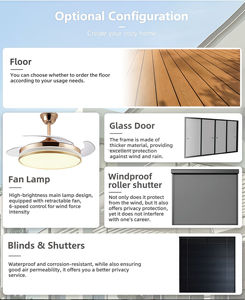 Pérgola Motorizada de Alumínio para Exterior com Portas de Vidro, Gazebo Elétrico para Jardim de Luxo e Cozinha Externa - Product Image 6