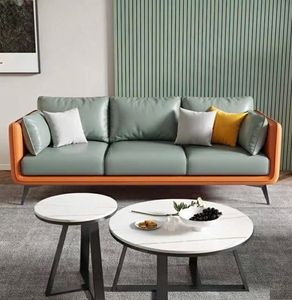 Sofá Tapizado de Estilo Contemporáneo para Muebles de Sala de Estar con Asientos Cómodos y Diseño Moderno - Product Image 1