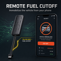 Rastreador GPS para Motocicletas, Bicicletas Eléctricas y Scooters, con Alerta de Exceso de Velocidad, Geocerca y Despliegue en Servidor Privado, de Amplio Rango de 9-90V, Cableado