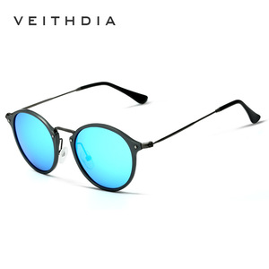 Veithdia Unisex Aluminum Magnesium Alloy Full Rim Polarized Sunglasses UV400 Type 3 TAC Lens Light Weight - Product Image 2