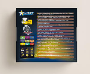 VF9930 Kombi Digitaler <span class=keywords><strong>TV</strong></span>-Empfänger Finder FindSAT Unterstützt DVBS S2 T2 C AHD Signale für CCTV Testgeräte - Product Image 5