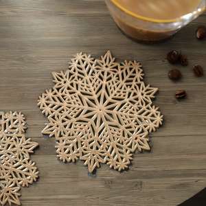 Sous-verres modernes en PVC doré, écologiques, pour la maison, l'hôtel, la décoration de restaurant occidental, antidérapants, isolation thermique, cuisine chaude - Product Image 2