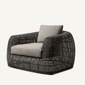 Set di Mobili da Esterno di Lusso in Alluminio, Divano in Rattan per Hotel, Arredamento da Giardino Impermeabile, Sdraio da Piscina - Product Image 3