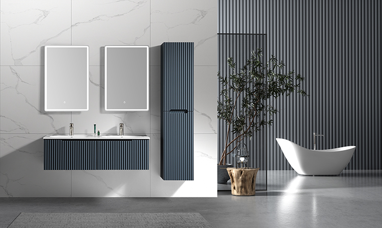 European luxury double sink bathroom vanity unit new bathroom furniture