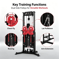 Nouvel Arrivage – Équipement de Fitness Commercial Multifonctionnel pour Salle de Sport : Appareil d'Entraînement des Épaules Debout, Levée Latérale et Machine à Pectoraux (Direct Usine)