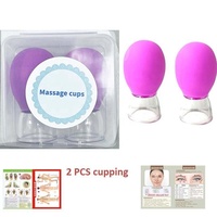 Masseur facial professionnel rose pour lifting du visage, thérapie par ventouses, ventouses faciales, ventouses anti-cellulite, massage corporel par aspiration