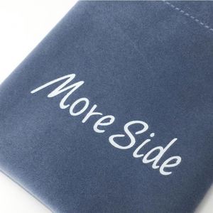 Factory Price Promotional Custom <b>Drawstring</b> Jewelry <b>Pouch</b> Packaging Velvet Bags With Logo Printing - Product Image 4