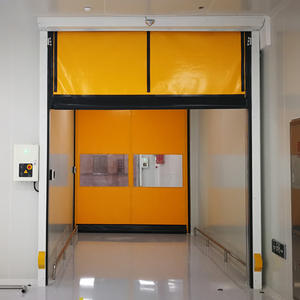 Kit de protection anti-poussière pour porte de chantier avec fermeture éclair en plastique - Product Image 5