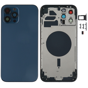 เคสโทรศัพท์มือถือกรอบกลางครอบหลังกระจกสำหรับ <span class=keywords><strong>iPhone</strong></span> <span class=keywords><strong>12</strong></span> <span class=keywords><strong>Pro</strong></span> Max - Product Image 1
