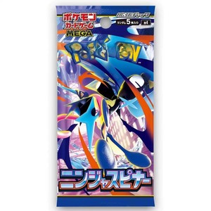 Jeu de cartes Pokémon japonais MEGA M4 Ninja Spinner Booster Box, cartes à collectionner originales scellées Greninja pour le jeu et la collection - Product Image 2