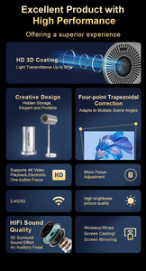 Wholesale New Features 180 Rotation <strong>Mini</strong> HD LCD Video Small <strong>Projector</strong> 1g Moving Cinema Portable <strong>Smart</strong> <strong>Projectors</strong> 4k <strong>Android</strong> 13 - Product Image 5