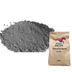 Hoge Temperatuur 85% Al2o3 Aluminiumoxide Droge Zuurbestendige Vuurvaste Vuurmortel,