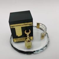 Cadeaux islamiques personnalisés en cristal KAABA, ornement en verre, arabie saoudite, tour d'horloge pour souvenir islamique pour cadeau makka