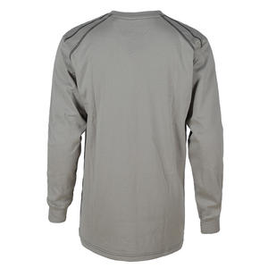 Camisa de Trabajo de Manga Larga Spot Workwear Gris 100% Algodón Ignífuga y Resistente a Arco Eléctrico - Product Image 3