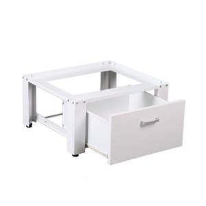 Pedestal Metálico para Lavadora, Ahorra Espacio, Soporte de Acero con Cajón de Almacenamiento - Product Image 6