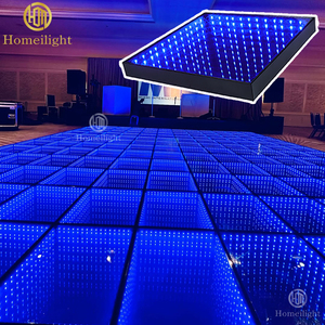 Plancher de danse LED 3D professionnel 50*50cm, éclairage de scène, lampe de sol LED pour discothèque, mariage, DJ, événement - Product Image 3