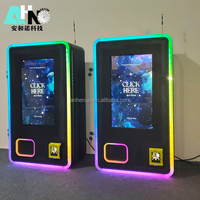Distributeur automatique mural de cigarettes électroniques ZYN Snus avec écran tactile de 21,5 pouces, paiement par carte de crédit, de la marque AHN TECH, à vendre