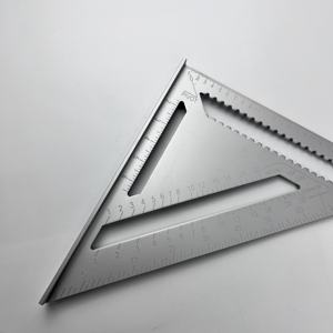 Embalagem personalizada Logotipo 12-Inch Silver Alloy Speed <span class=keywords><strong>Square</strong></span> Industrial Calibre Ferramentas Durable Triângulo Forma ODM/OEM Suporte - Product Image 6