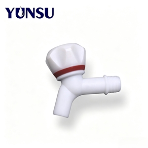 Robinet mural de salle de bain Yunsu 110124 en plastique PP ABS léger DN15 1/2'', robinet moderne anti-fuite - Product Image 2