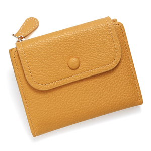 Multipurpose Designer Money Korean Trifold <strong>Cute</strong> Mini Short Pu Leather <strong>Wallets</strong> for Women Fashionable - Product Image 1