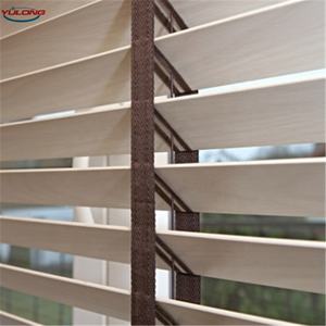 Composants de stores à lamelles en <span class=keywords><strong>bois</strong></span> de taille personnalisée Stores en <span class=keywords><strong>bois</strong></span> pour fenêtres - Product Image 2