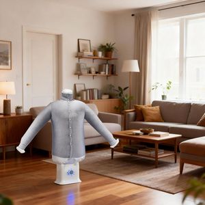 Sèche-linge et <span class=keywords><strong>fer</strong></span> à repasser en plastique robuste à air chaud, anti-plis, séchage rapide, séchage et démoulage rapide en 10 minutes - Product Image 5