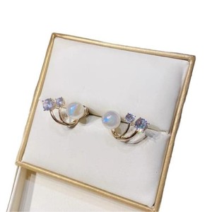 Korean Style Imitation Pearl Earrings for Women Temperament Rhinestone Stud Earring Jewelry - Product Image 5