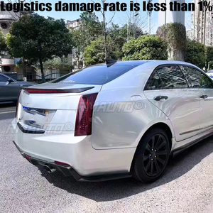 เหมาะสำหรับ Cadillac ATS 2014 2015 2016 2017 2018 2019 วัสดุ ABS รุ่น V ชุดแต่งปีกหลังรถยนต์ สีตกแต่ง สปอยเลอร์ฝากระโปรงท้าย - Product Image 2