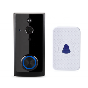 Por hd 1080p casa campana de puerta inalámbrico cámara con timbre baterías tuya anillo inteligente wifi video timbre - Product Image 1