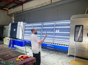 Ligne de production automatique de machine de fabrication de verre à <span class=keywords><strong>double</strong></span> <span class=keywords><strong>vitrage</strong></span> sous <span class=keywords><strong>argon</strong></span> gazeux - Product Image 5