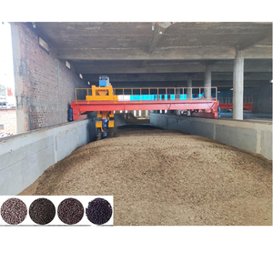 Chất lượng cao Phân bón hữu cơ làm cho đề xuất với bánh xe quay hệ thống lên men + Quay trống hạt máy móc - Product Image 2