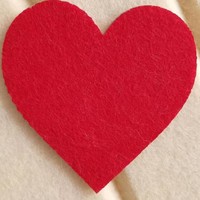Feuilles de feutre découpées au laser sur mesure, couleurs assorties, en forme de cœur et de fleur, pour loisirs créatifs DIY, matériau brut pour la Saint-Valentin et les festivals