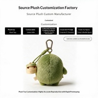 Porte-clés en peluche courte personnalisés sur mesure pour le tourisme et les objets culturels-créatifs, rembourrés en coton PP, échantillons fournis par le client, OEM/ODM, directement de l'usine