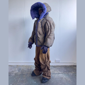 Diznew Áo Khoác Mùa Đông Thấp Moq Biểu Tượng Tùy Chỉnh Chất Lượng Cao Ngỗng Xuống Nóc Áo Khoác Cho Nam Giới - Product Image 2