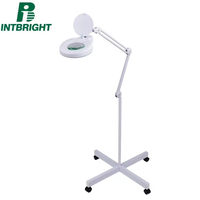 Magnifying Floor Circular Lamp Beauty Makeup Tools Eyelash Light 60 Pcs SMD Led Lamp Magnifier Lamp Beauty Makeup Tools