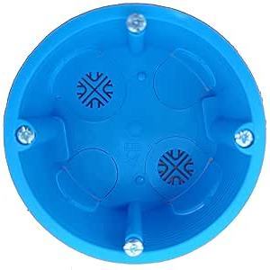กล่องฝังฝ้าเพดานแบบกลม 1/2 ช่อง สำหรับแผ่นยิปซัม ขนาด 68x40 มม. - Product Image 3