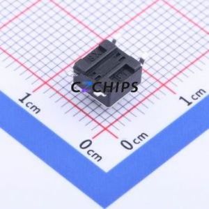 TS6655TP Tactile <b>Switch</b> SMD-4P,6x6mm <b>Switch</b> Single Pole Single Throw Round Button 2.6N Vertical Mount - Product Image 2