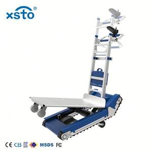 Robot Pendaki Tangga Otomatis Bertenaga Baterai Lithium untuk Beban Berat, Gerobak Dorong Listrik 400W, Stok Lokal AS - Product Image 5