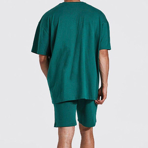 Conjuntos de Camiseta y Pantalones Cortos de Verano para Hombre, 100% Algodón, Casuales, Deportivos, Transpirables, Personalizados, en Oferta - Product Image 2