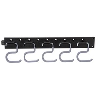Support mural en acier inoxydable, système de rangement ajustable, supports muraux de 64 pouces pour outils, porte-outils avec 4 Rails, 16 crochets