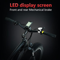Vélo tout-terrain électrique AMYET 1000W 48V à suspension intégrale, batterie 16Ah, moteur à moyeu arrière, autonomie de 60 km, à vendre - Vélo électrique