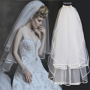 CBJ-117 Wedding Dress Bride Decoration Bridal <strong>Veils</strong> - Product Image 3