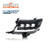 WOFIT Vigo 12-15 - Nouveaux accessoires modifiés - Pièces automobiles - Assemblage Plug & Play - Phare avant pour Toyota HILUX Vigo 2012-2015