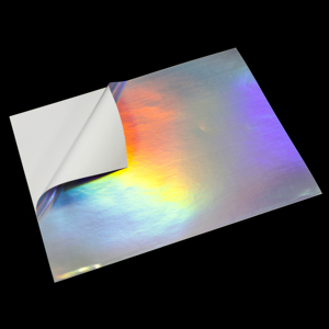 Rongzhen Holographic Eggshell Sticker <b>Paper</b> <b>A4</b> Rectangular Synthetic Security <b>Label</b> for UV Printing - Product Image 6