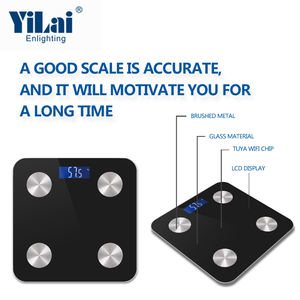 180kg/396lb Digitale Smarte BMI-Waage mit <span class=keywords><strong>BIA</strong></span>-Technologie Elektronische Badezimmerwaage Digitale Personenwaage - Product Image 3