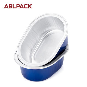 Moule à Dessert de fête jetable petit gâteau cuisson tasse moules à pain Mini 58ML 2oz récipient en papier d'aluminium avec couvercles - Product Image 2