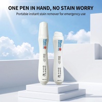 Stylo Détachant Instantané Sans Rinçage 20g – Nettoyant Magique Portable pour Taches d'Aliments, de Café, de Rouge à Lèvres sur Uniformes Scolaires et Tissus – Sûr pour les Enfants