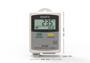 Registrador de Temperatura y Humedad Huato S100 para <span class=keywords><strong>Laboratorios</strong></span>, Almacenes, Vehículos y Centros Farmacéuticos - Product Image 3